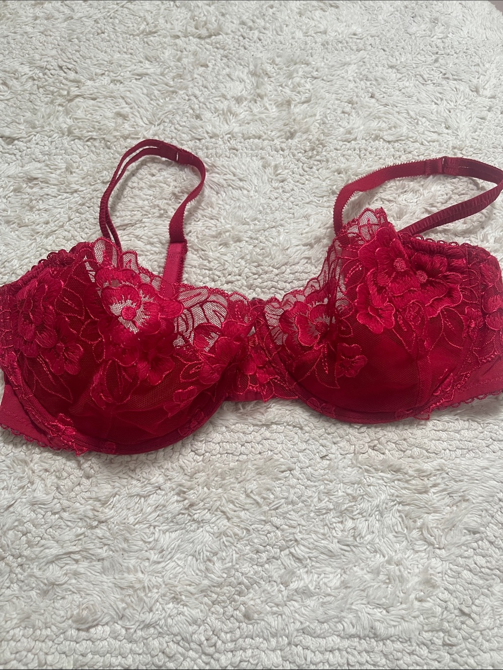 Victoria Secret The Red Lace Underwire Bra - Women Intimates & Sleepwear